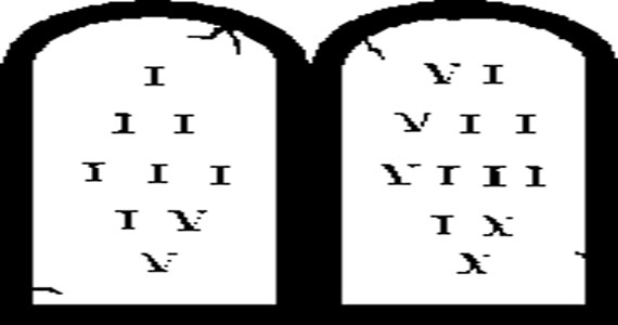 Ten Commandments of Writing