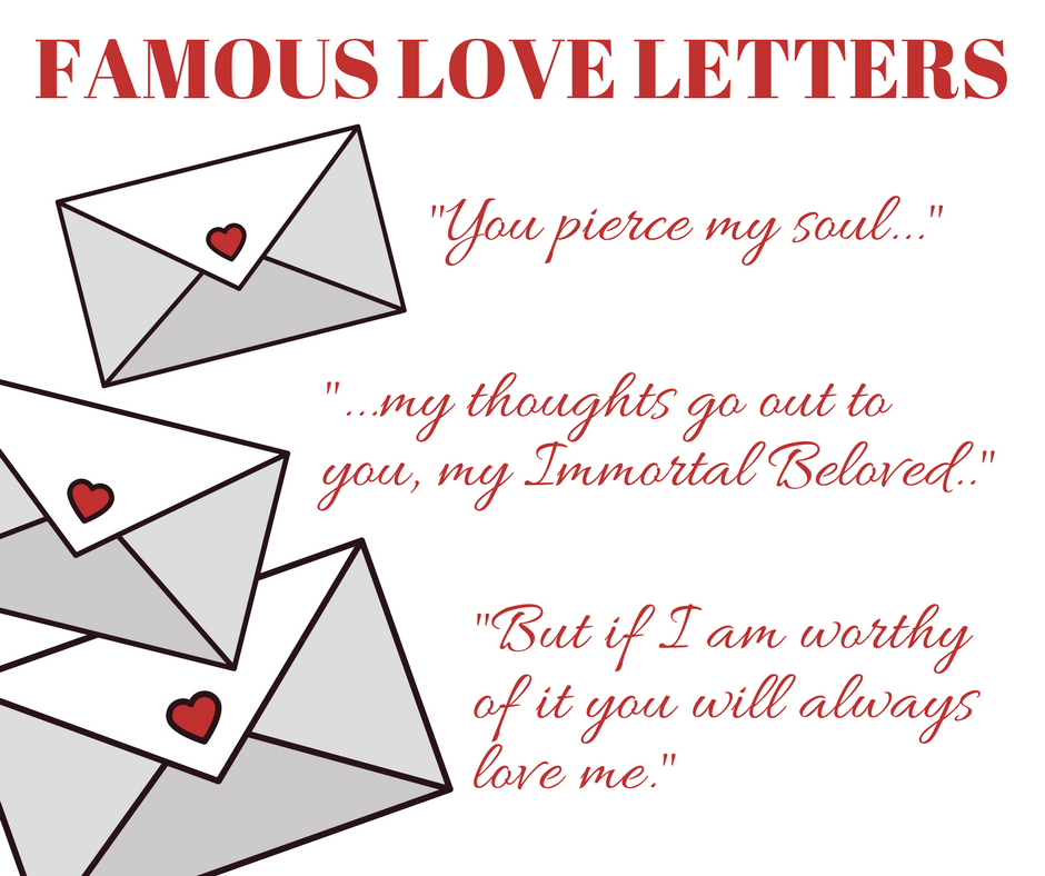 Famous Love Letters: Romantic and Erotic